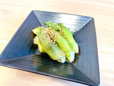 春の味覚！たらの芽の甘味噌和え